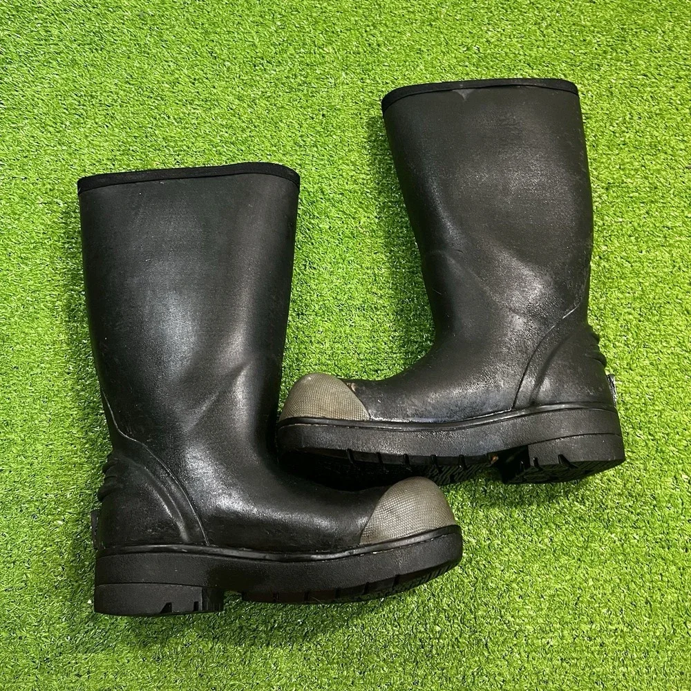 Bogs Boots‎ Mens SZ (4) Womens. (2.5) Food Pro High Rubber Work Boot EUC